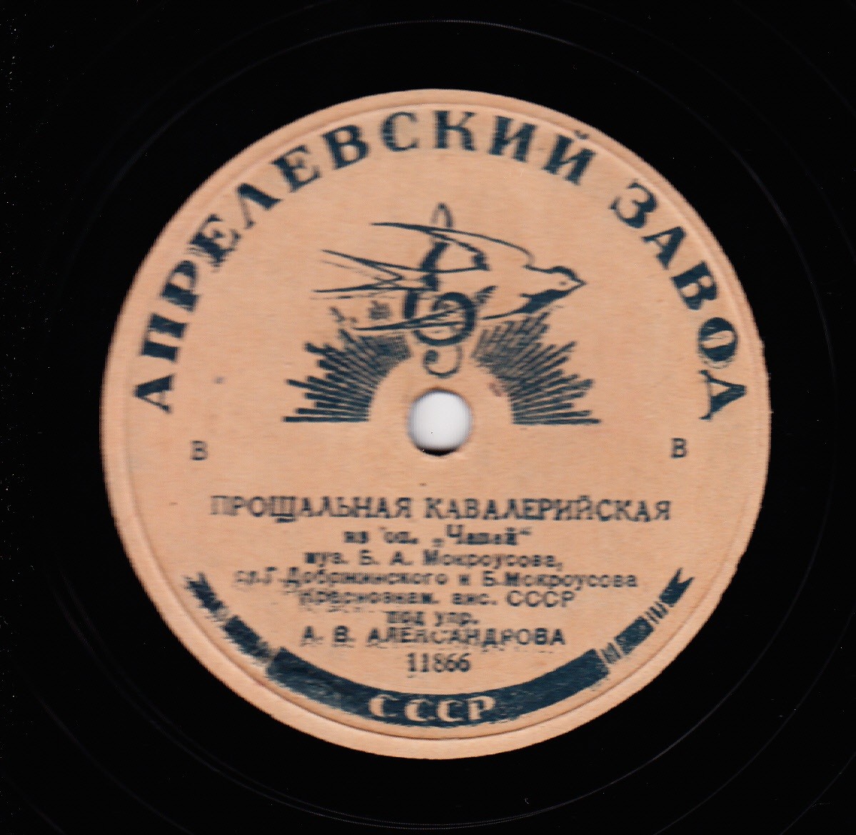 Краснознаменный ансамбль СССР п/у А. В. Александрова