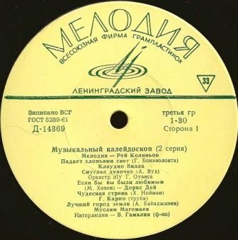 Музыкальный калейдоскоп (2-я серия)