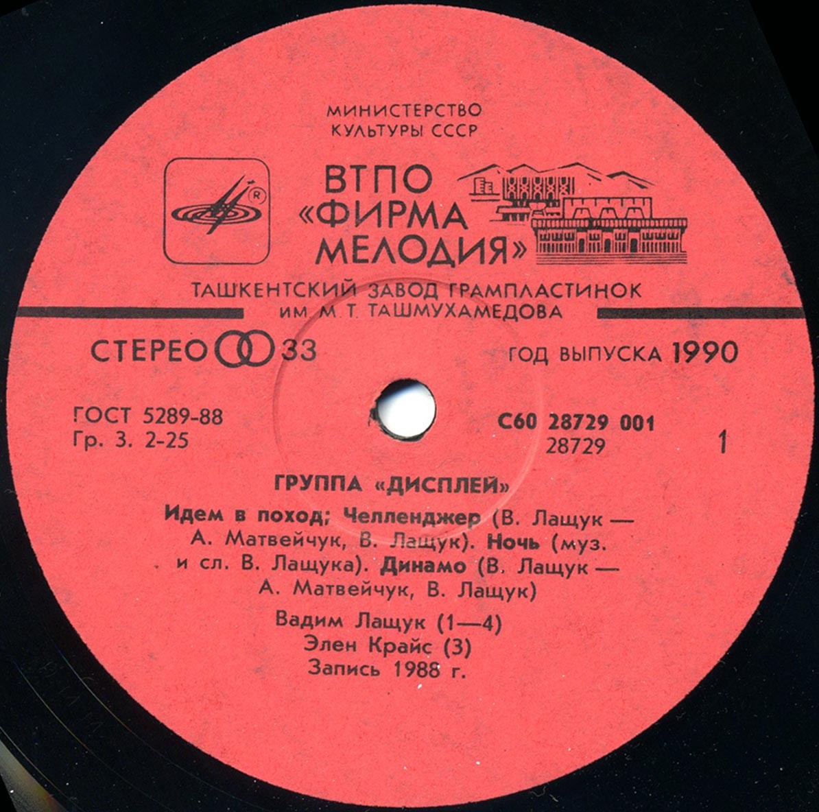 Группа «Дисплей»
