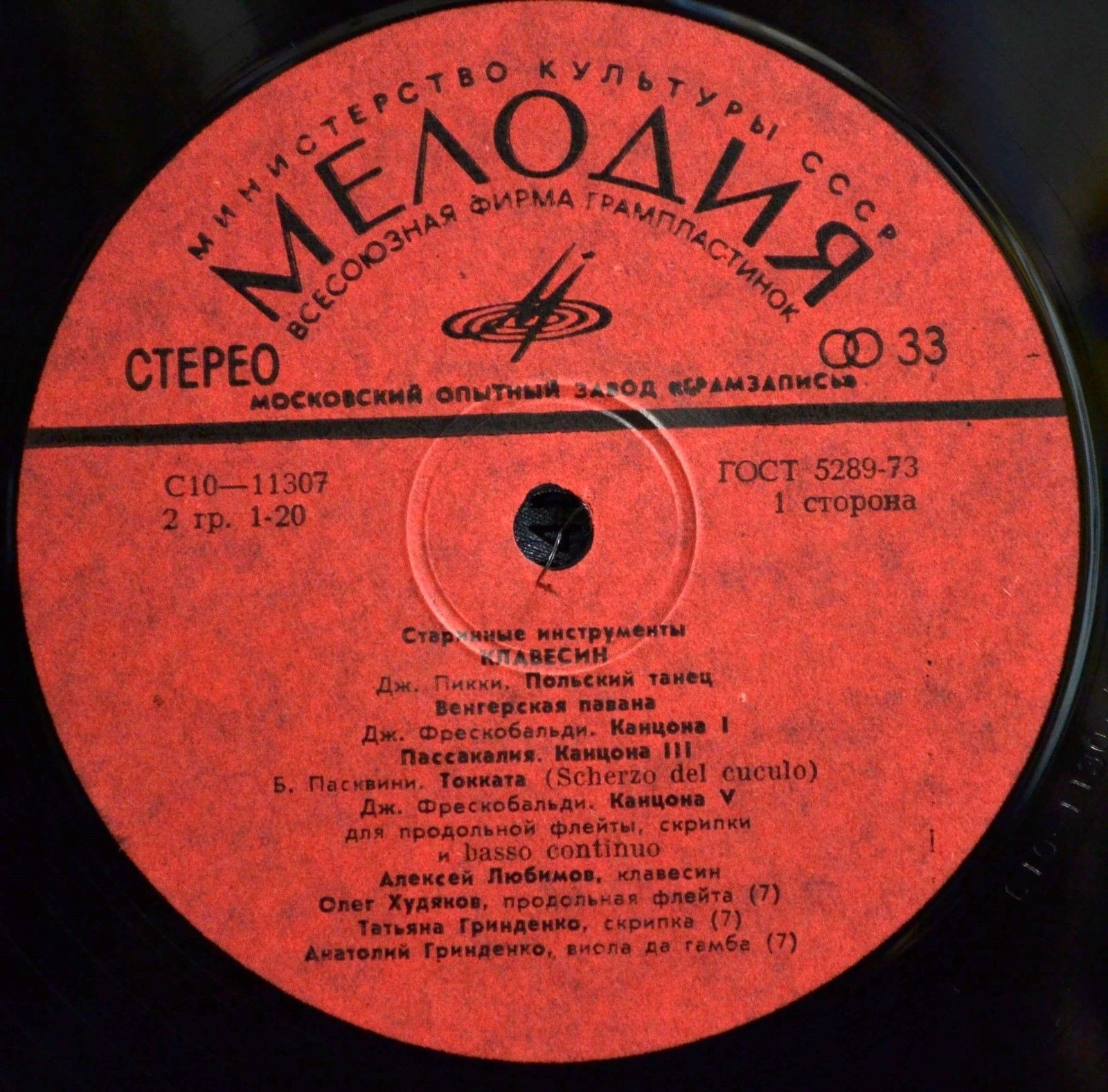 Клавесин (из серии «Старинные инструменты»)