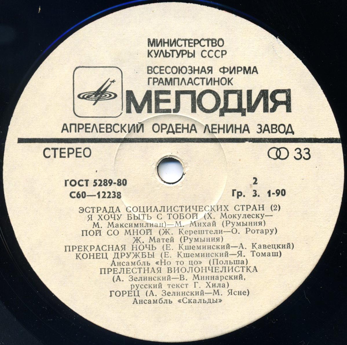 Эстрада социалистических стран (2)