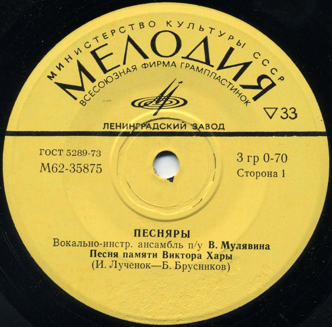 ВИА «ПЕСНЯРЫ»