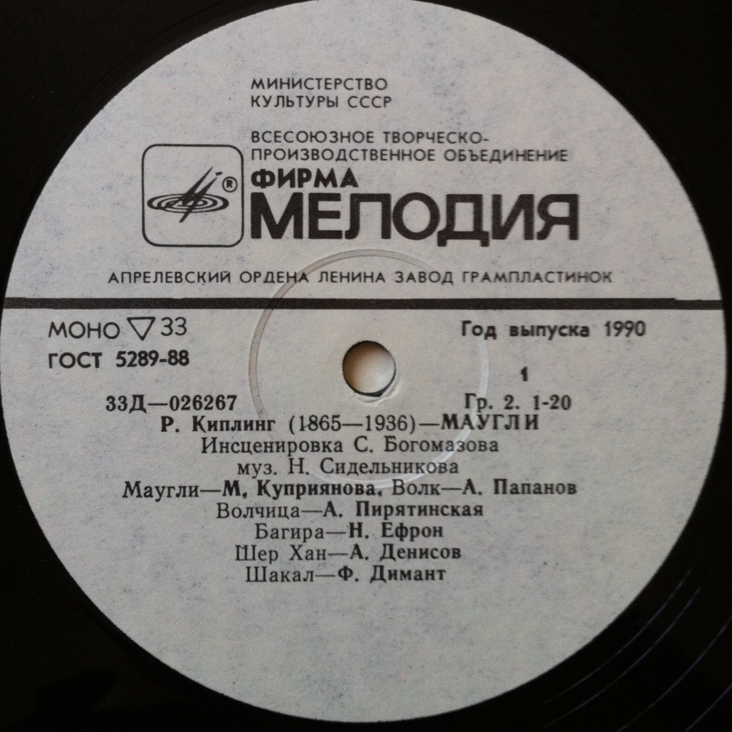 Р. Киплинг. «Маугли»