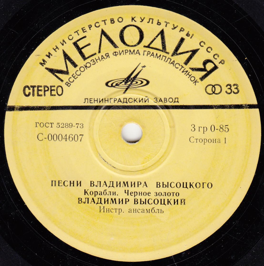 Песни Владимира Высоцкого