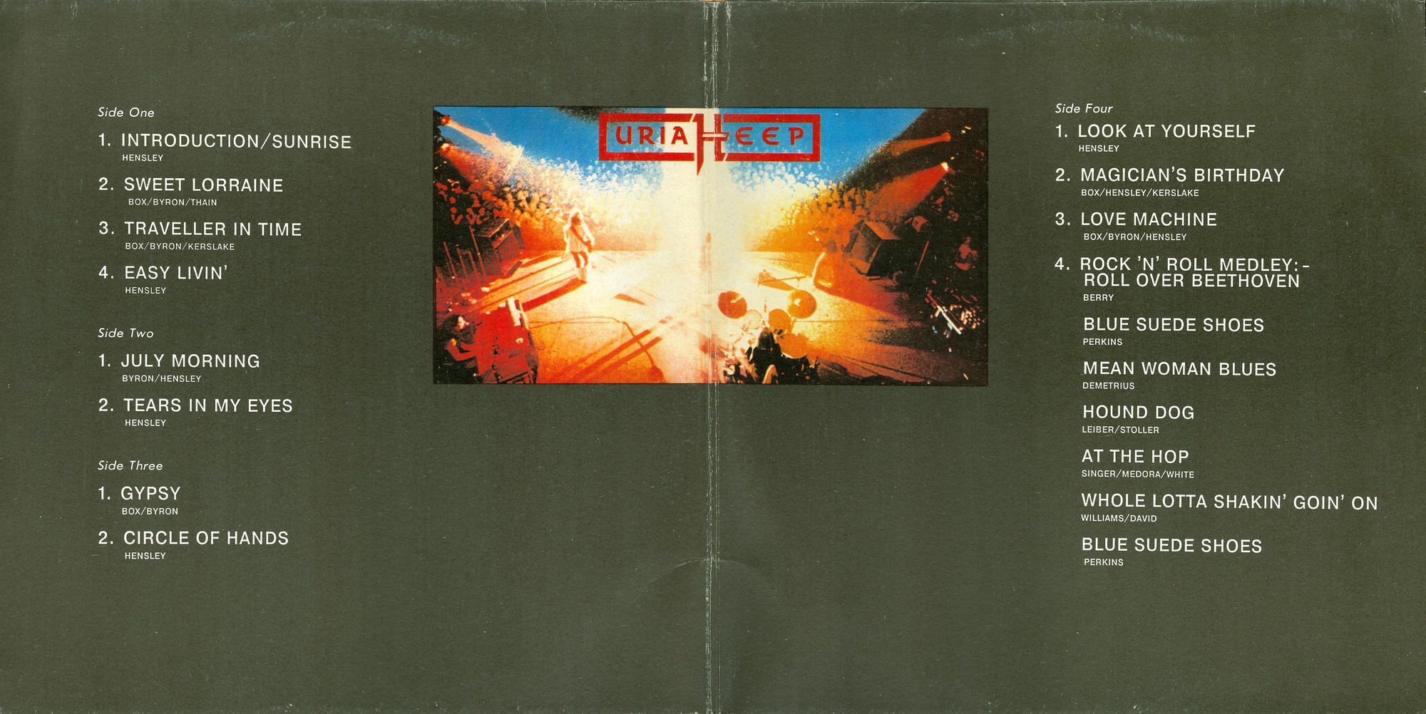 URIAH HEEP «Live. January 1973»