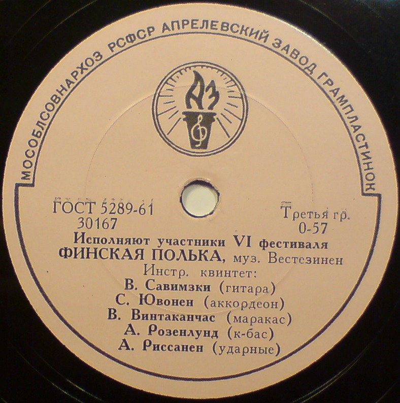 Исполняют участники VI фестиваля (Финляндия)