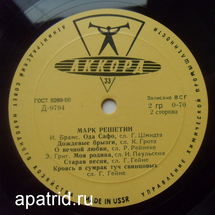 Марк  Решетин (бас)