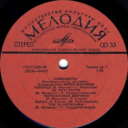 ВИА «Самоцветы»