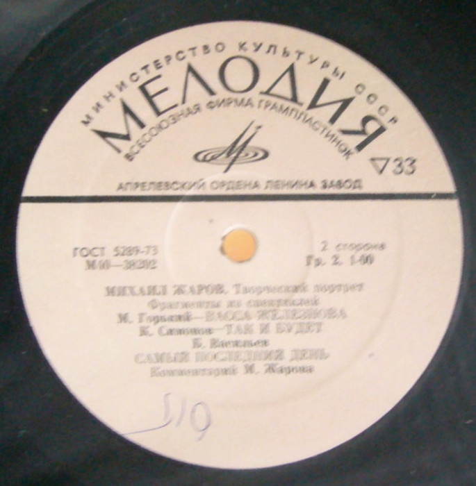 Михаил ЖАРОВ (творческий портрет)