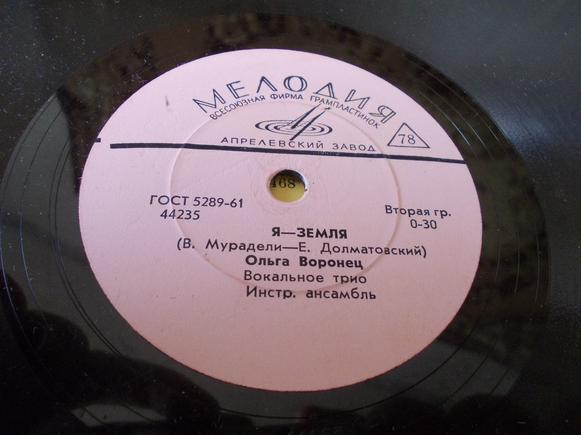 Ольга Воронец — Я - Земля / Русская гармонь