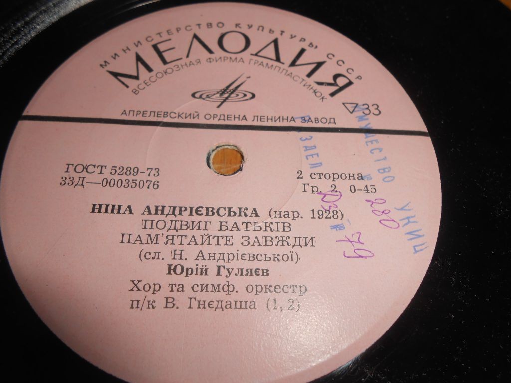 НІНА АНДРІЄВСЬКА
