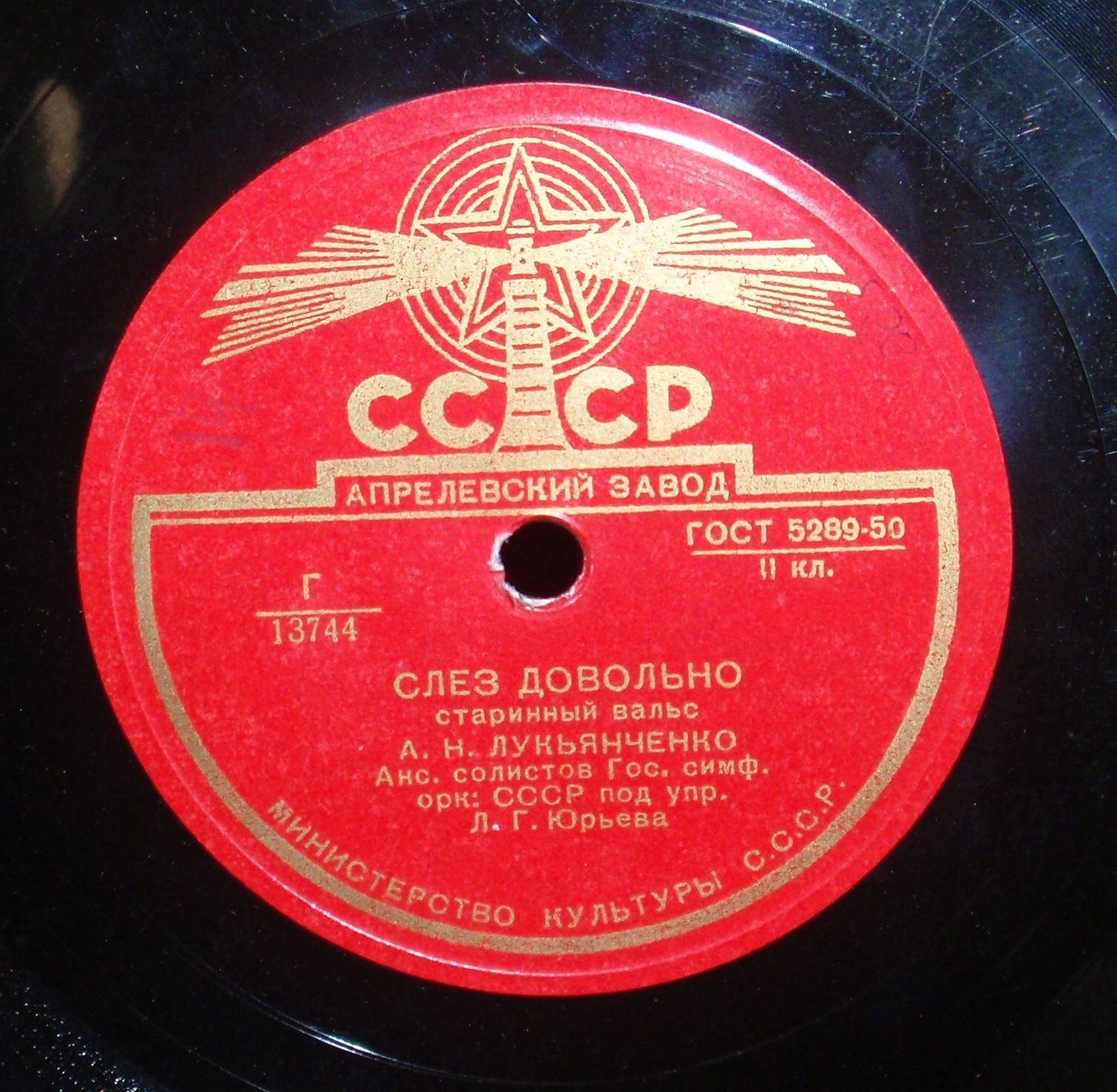 А. Н. Лукьянченко — Локон / Слёз довольно