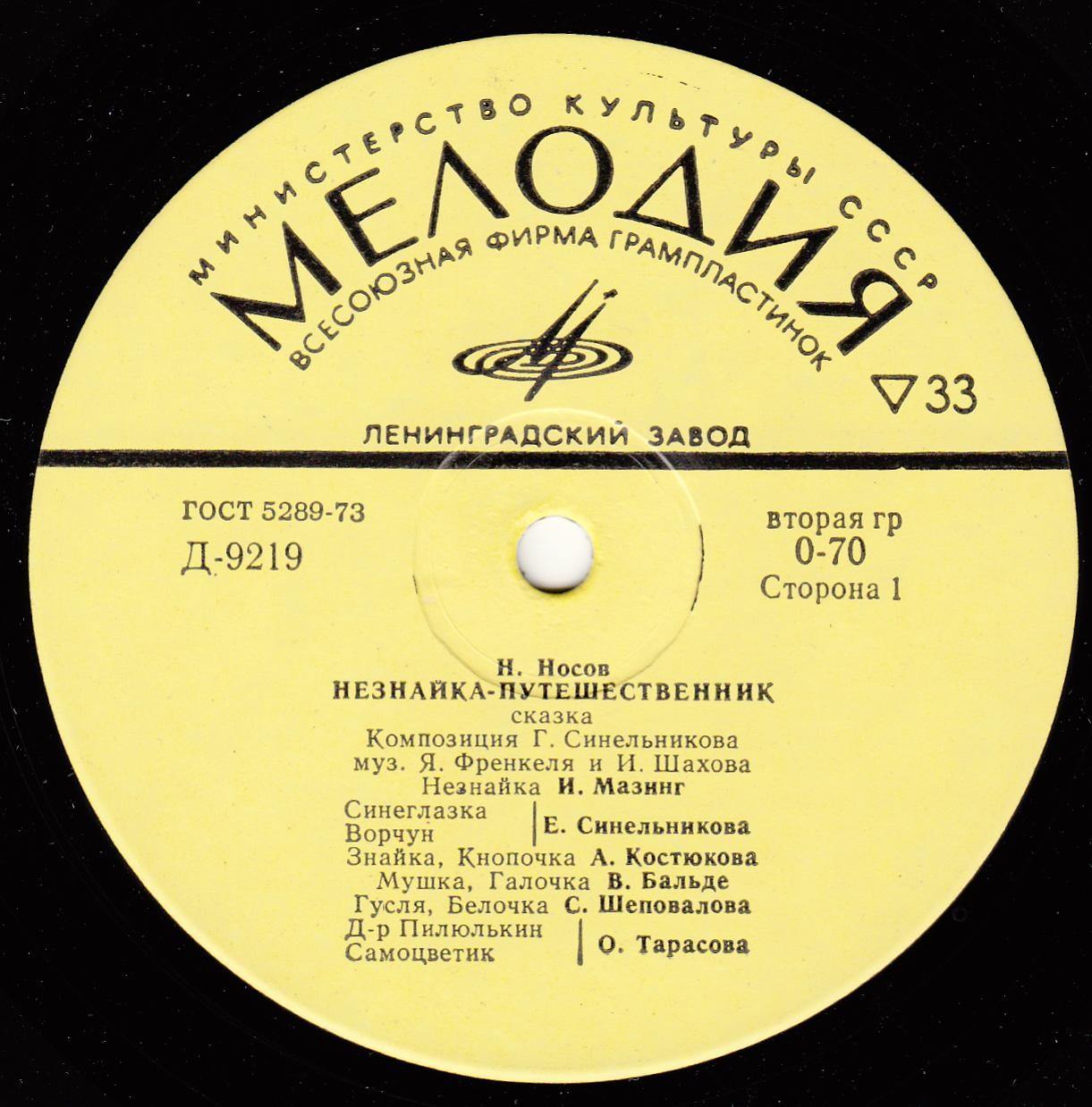 Н. Носов. Незнайка-путешественник