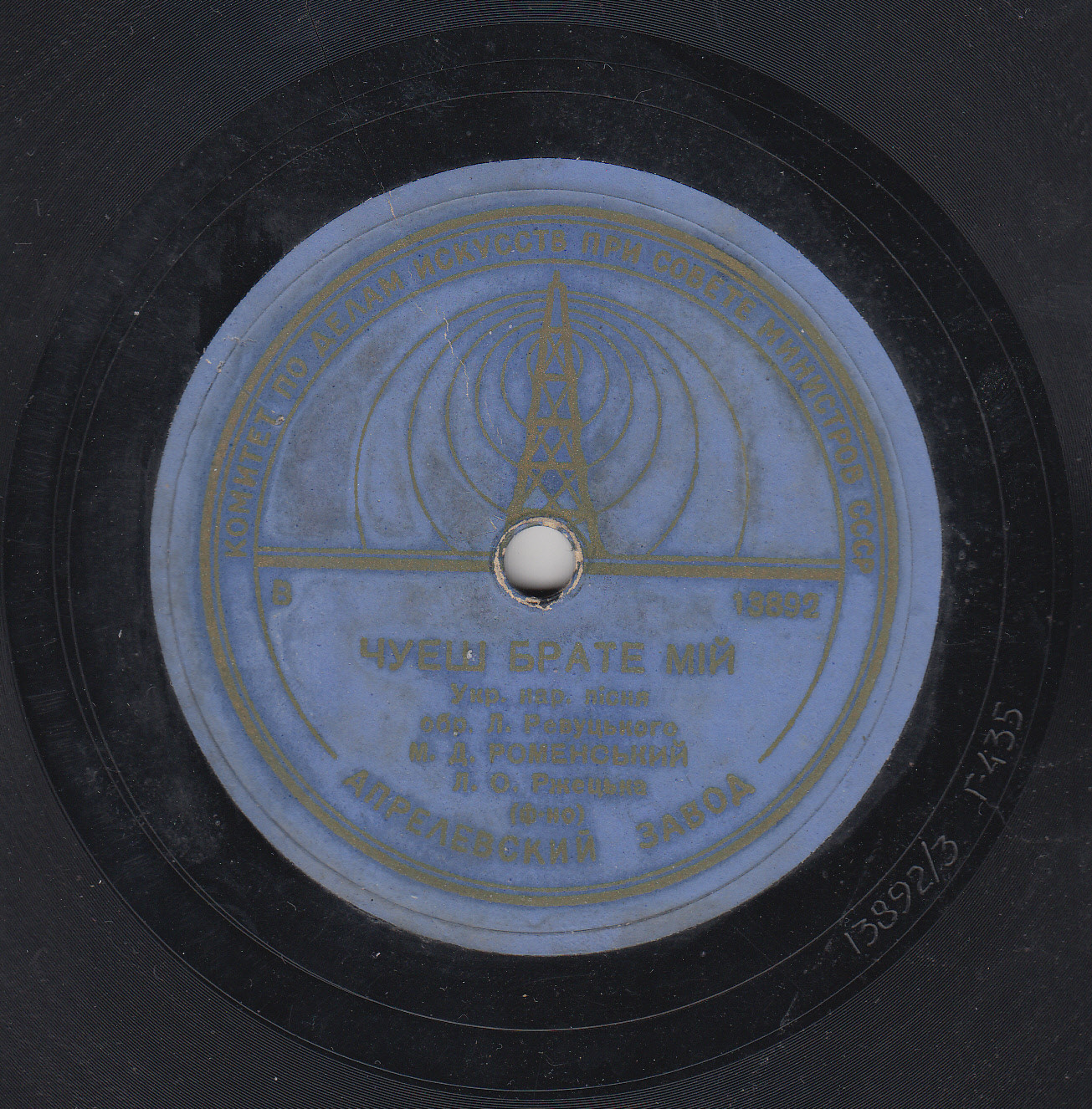 Чуеш брате мiй / Тай орав мужик