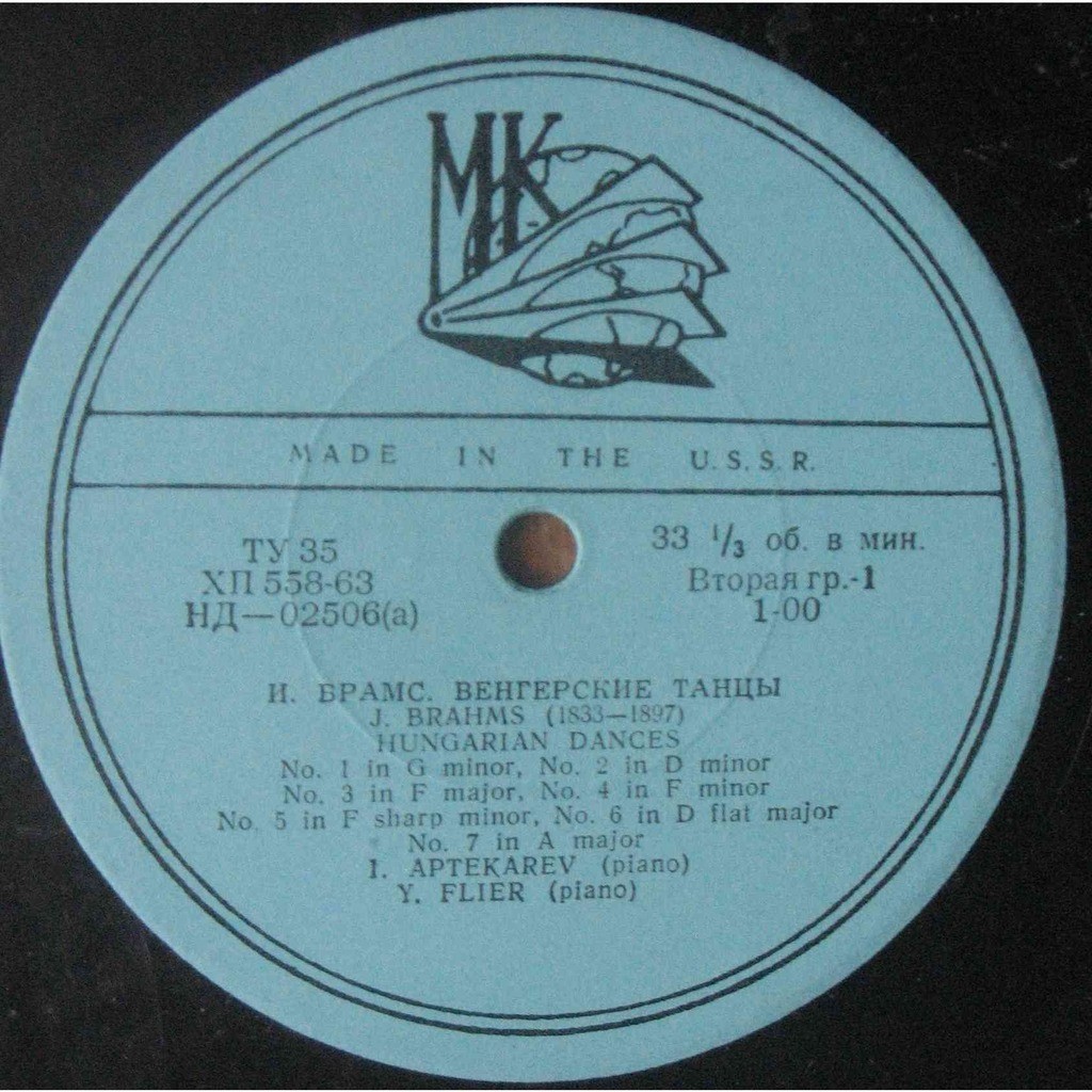 И. БРАМС. Венгерские танцы (Яков Флиер, Игорь Аптекарев)