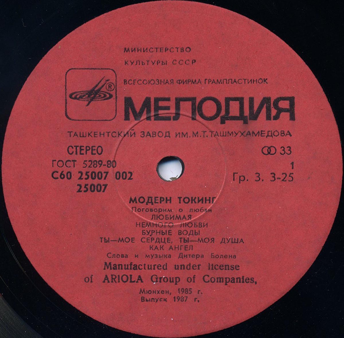 МОДЕРН ТОКИНГ «Поговорим о любви»