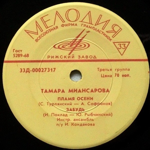 Тамара Миансарова