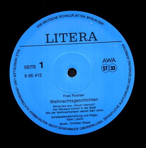 Weihnachtsgeschichten. Hirsch Heinrich [по заказу немецкой фирмы LITERA, 8 65 412]