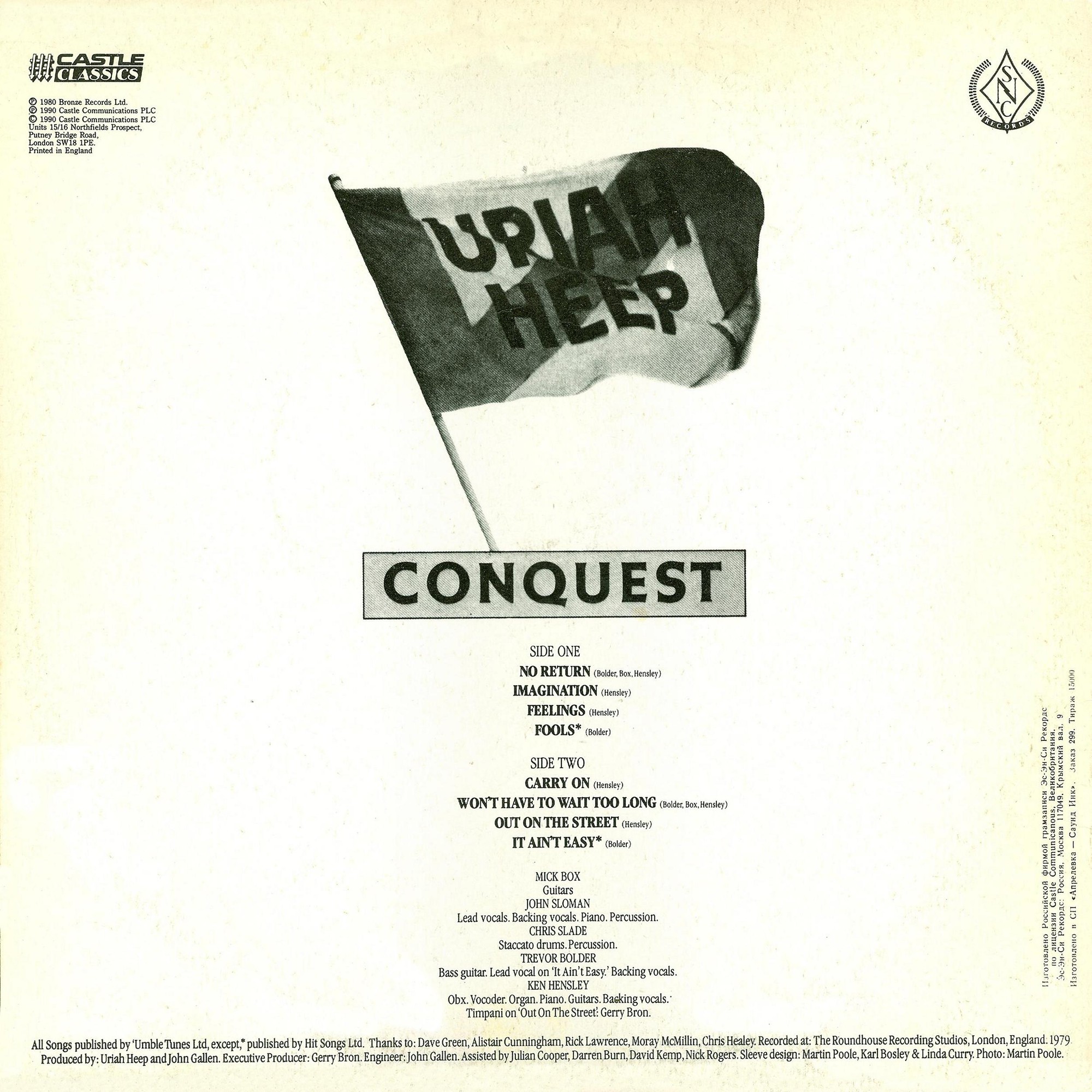 URIAH HEEP "Conquest"