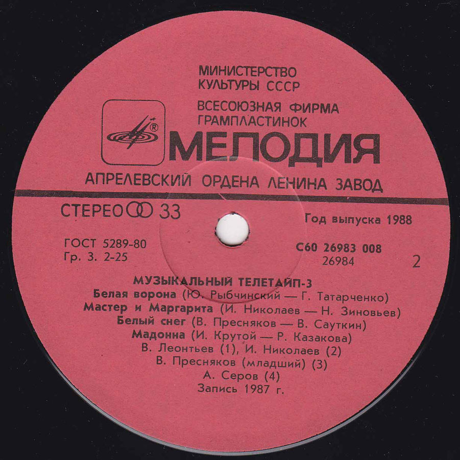 Музыкальный телетайп (3)
