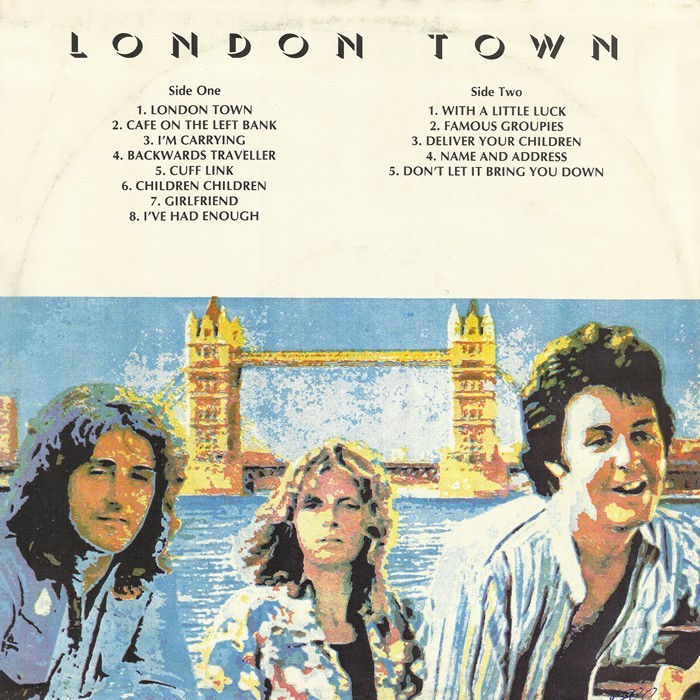 PAUL McCARTNEY & WINGS.  «London Town»