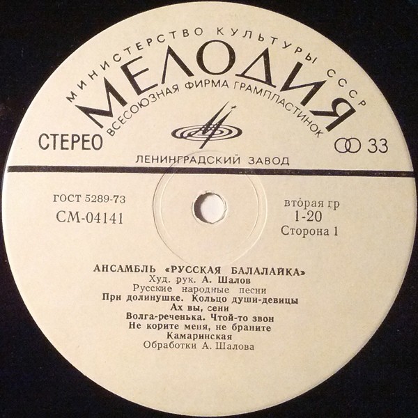 Ансамбль «Русская балалайка»