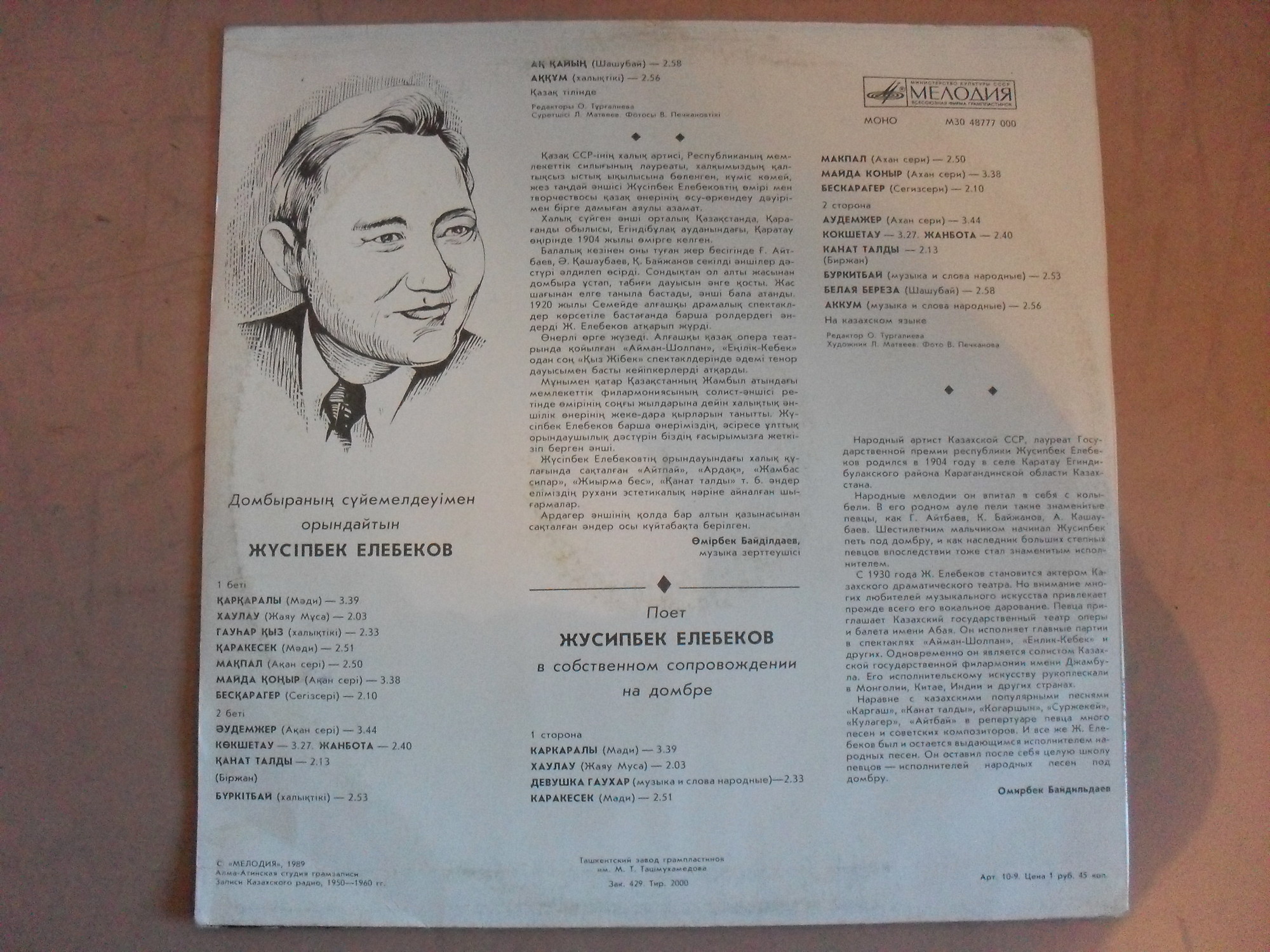 Жусипбек ЕЛЕБЕКОВ