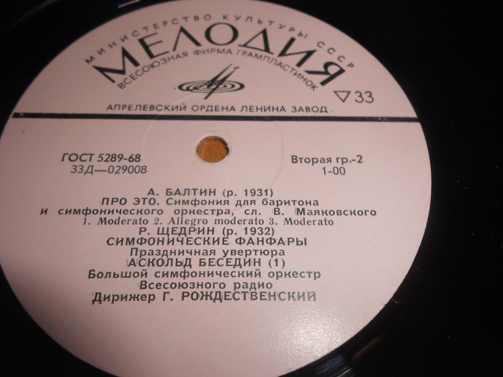 А. Балтин, К. Хачатурян, Р. Щедрин