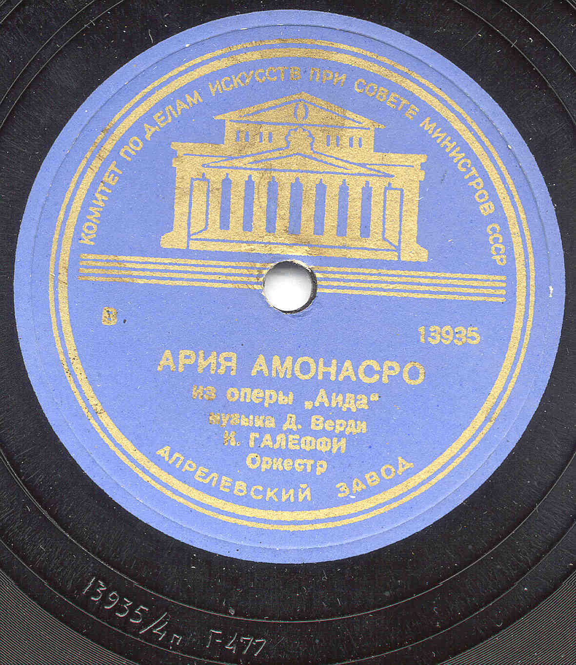 Ария Амонасро / Сицилиана