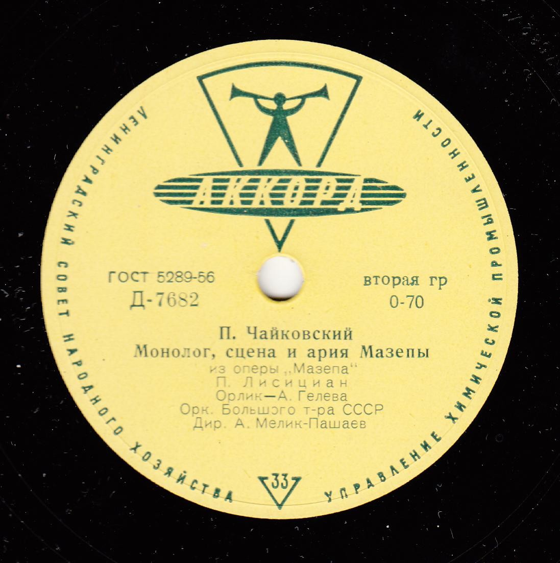 Павел ЛИСИЦИАН (баритон). Сцены и арии из опер П. Чайковского