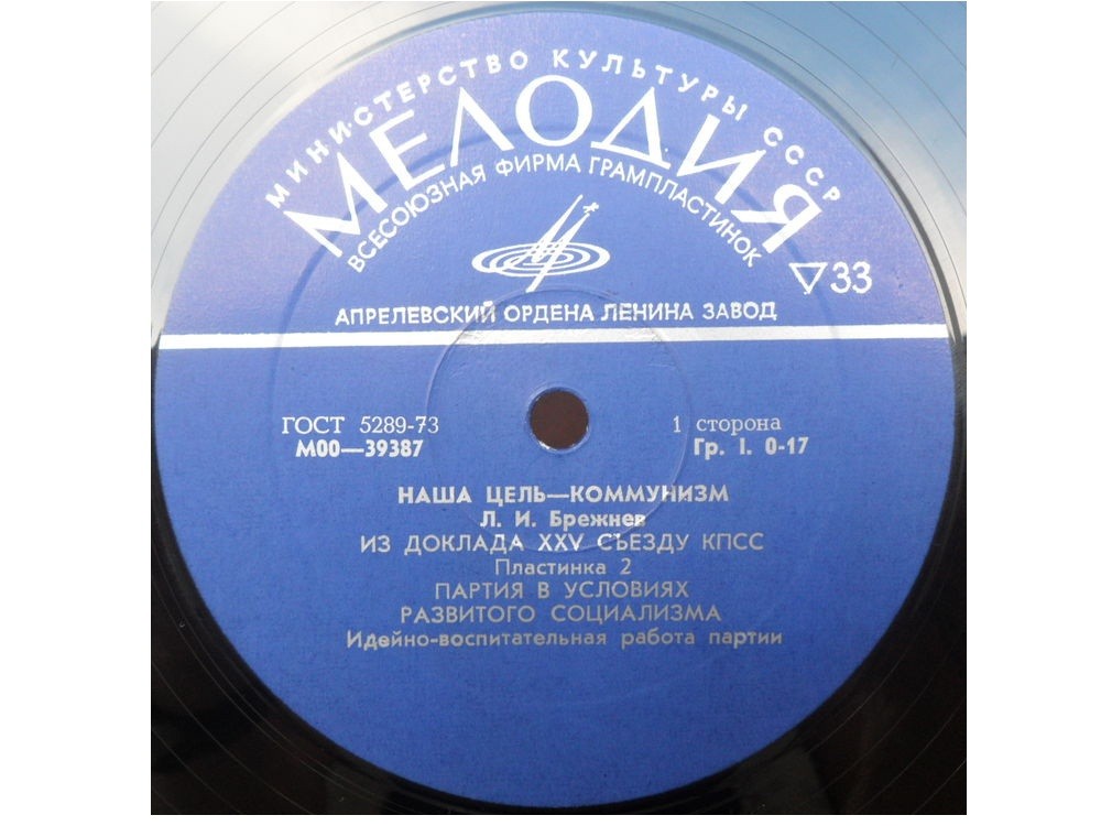 Л. И. Брежнев. "Наша цель — коммунизм"
