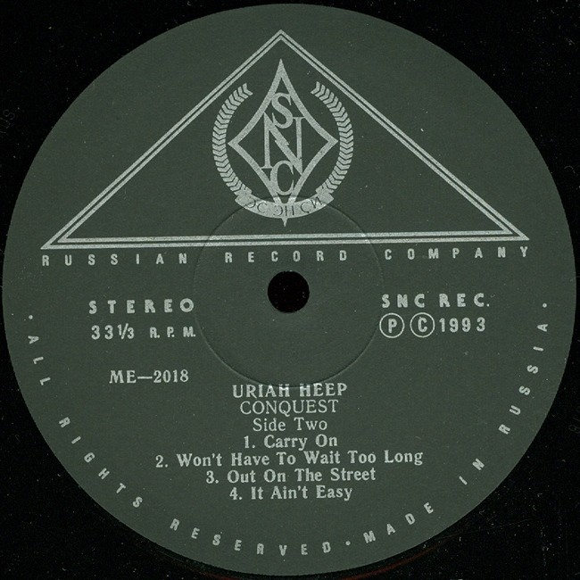 URIAH HEEP "Conquest"