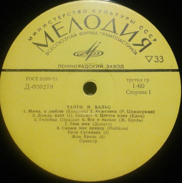 Танго и вальс