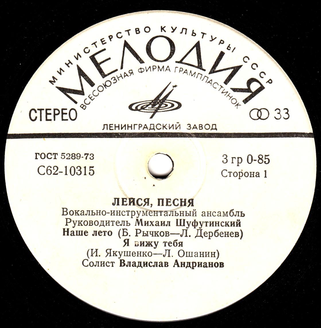 ВИА "Лейся, песня"