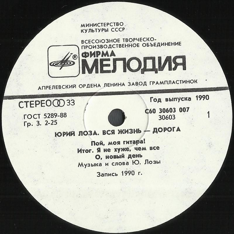 Юрий ЛОЗА. «Вся жизнь — дорога»