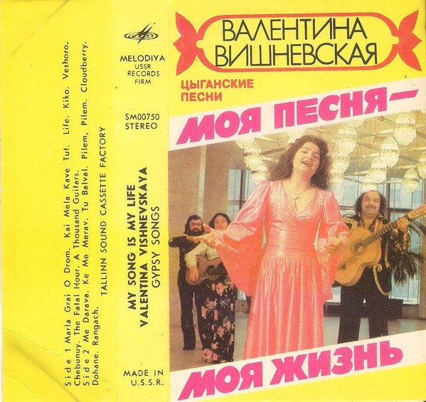 Поет Валентина ВИШНЕВСКАЯ. "Моя песня - моя жизнь"