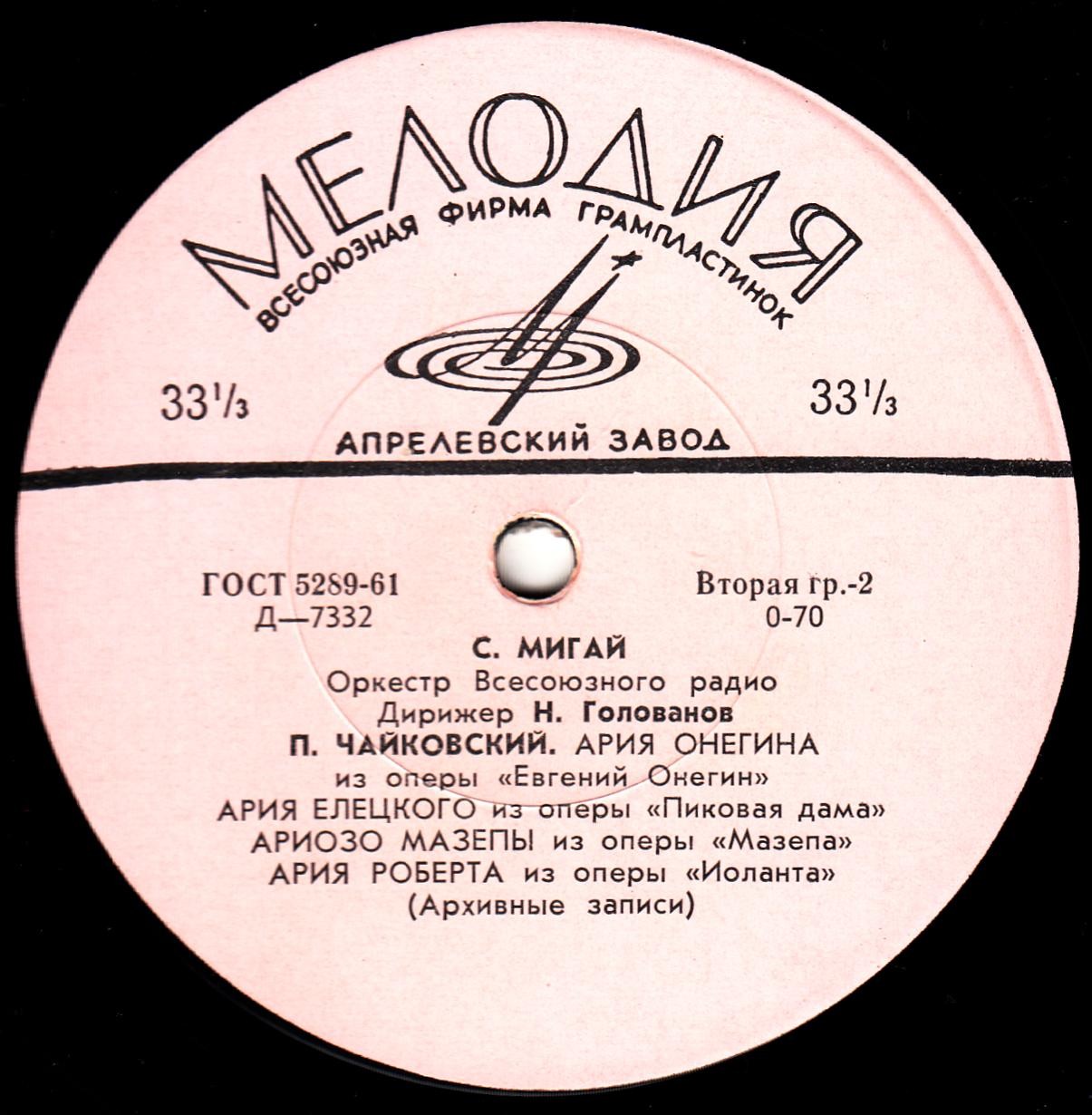 Сергей Мигай (баритон)