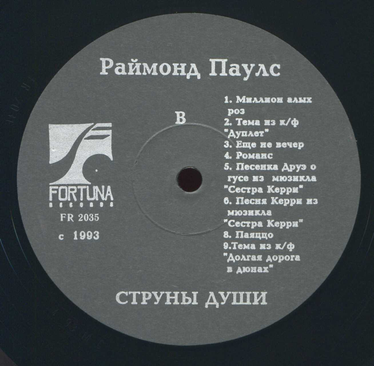 Раймонд ПАУЛС, фортепиано и оркестр. «Струны души»