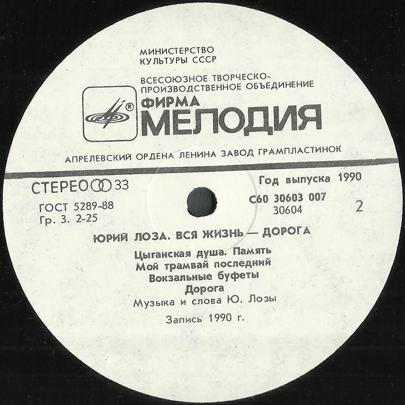 Юрий ЛОЗА. «Вся жизнь — дорога»