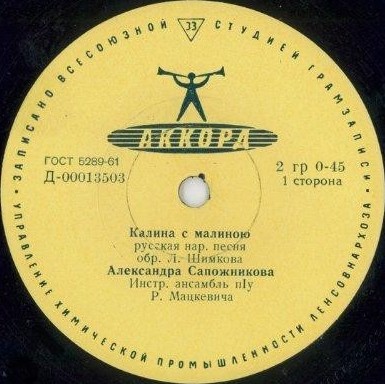 САПОЖНИКОВА Александра