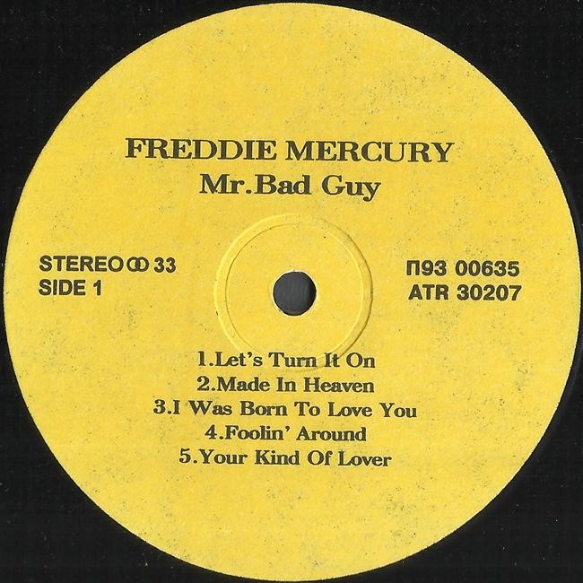 Freddie MERCURY «Mr. Bad Guy»