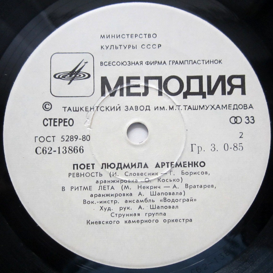 Поет Людмила АРТЕМЕНКО