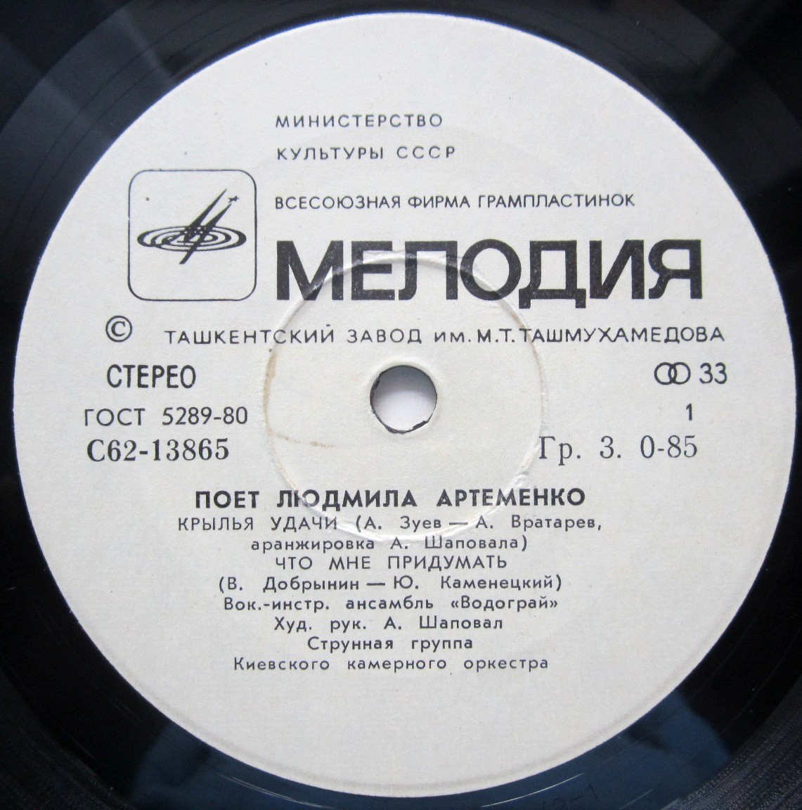 Поет Людмила АРТЕМЕНКО