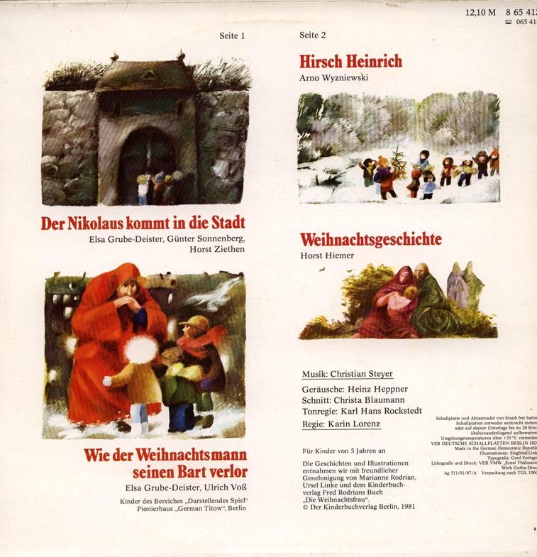 Weihnachtsgeschichten. Hirsch Heinrich [по заказу немецкой фирмы LITERA, 8 65 412]