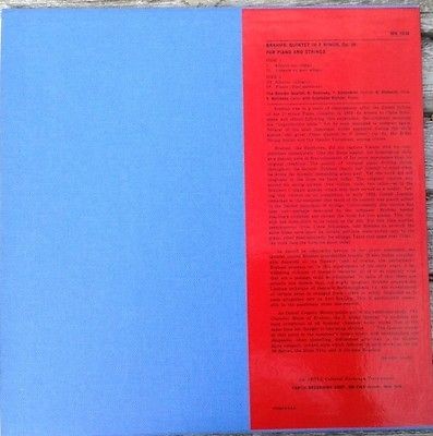 И. Брамс. Квинтет