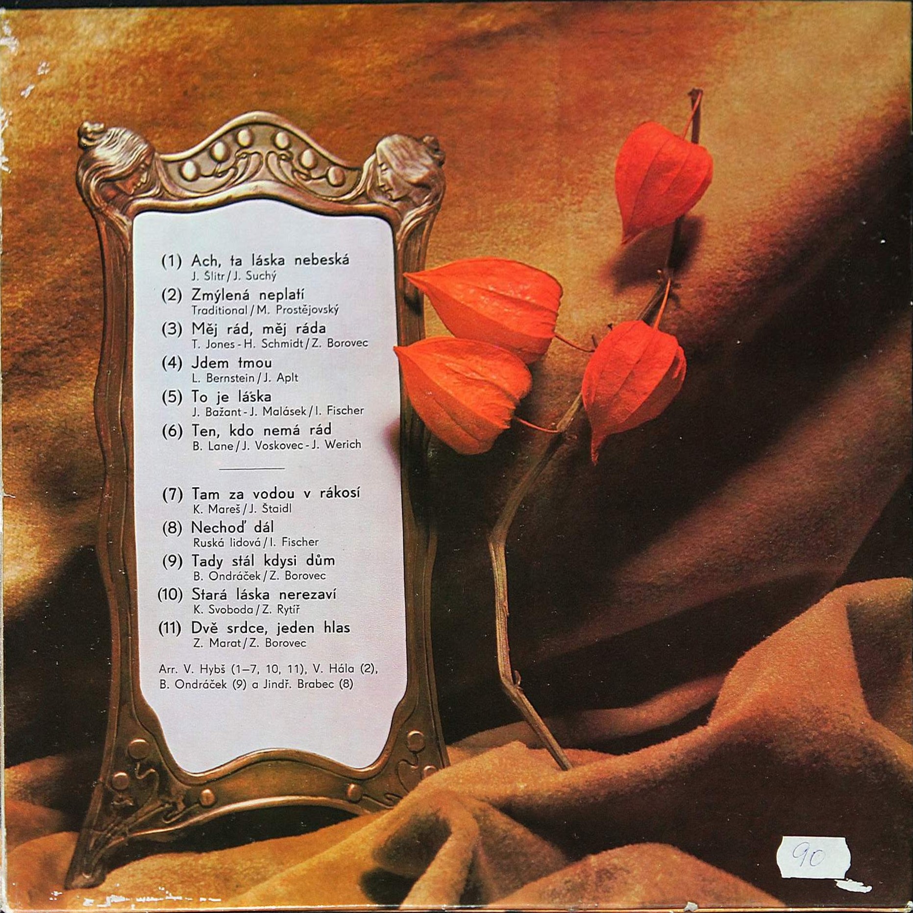 Waldemar Matuška a Eva Pilarová. Láska Nebeská [по заказу чешской фирмы SUPRAPHON 1 13 0840]