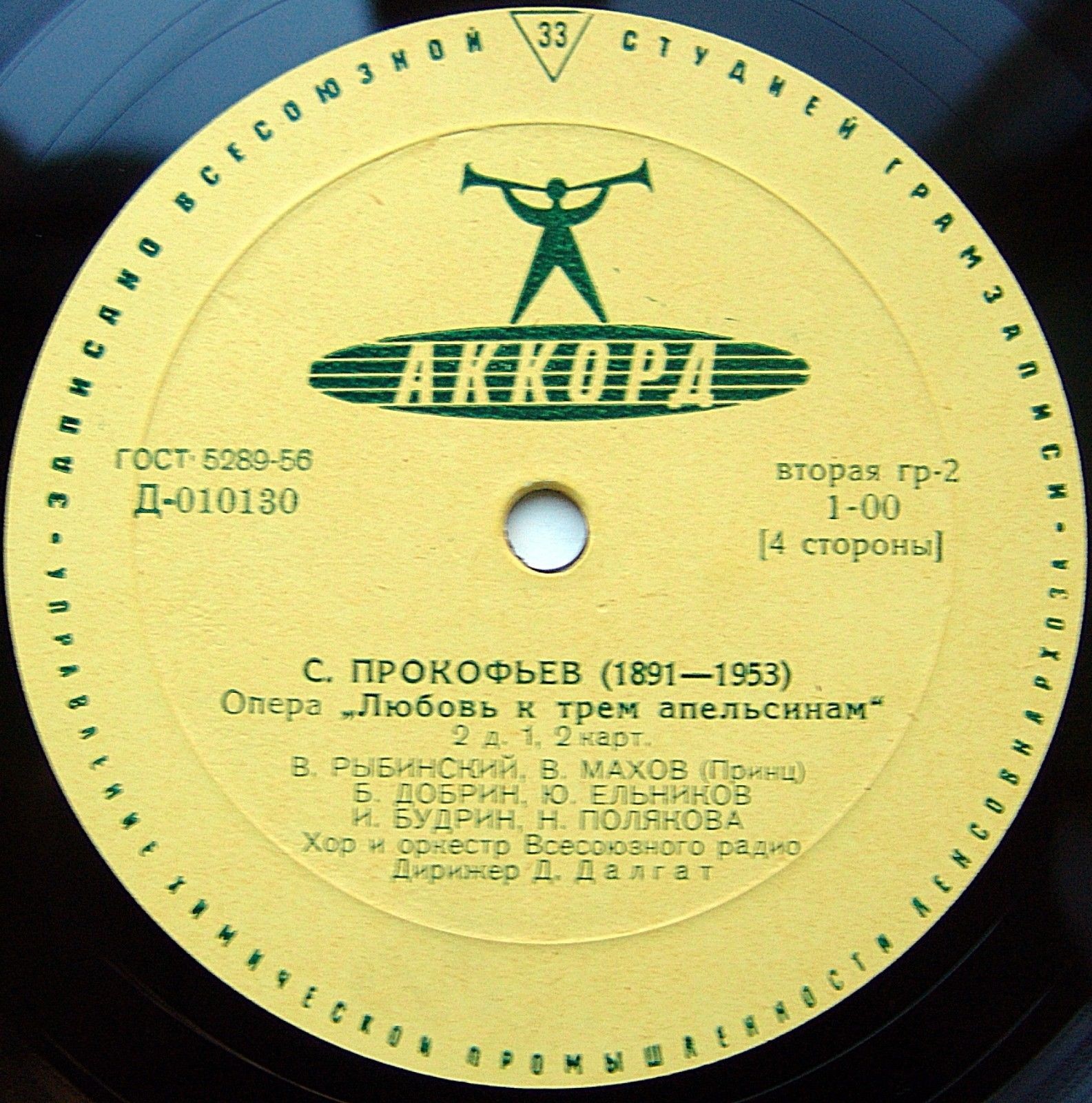 С. Прокофьев: Опера «Любовь к трем апельсинам»