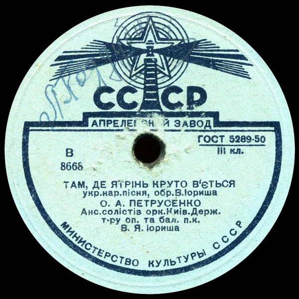 ТАМ ДЕ ЯТРИНЬ КРУТО ВЬЕТЬСЯ / ГАНДЗЯ