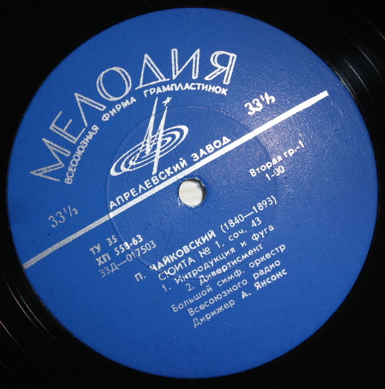 П. ЧАЙКОВСКИЙ (1840-1893) Сюита №1 (Симф. оркестр ВР / А. Янсонс)