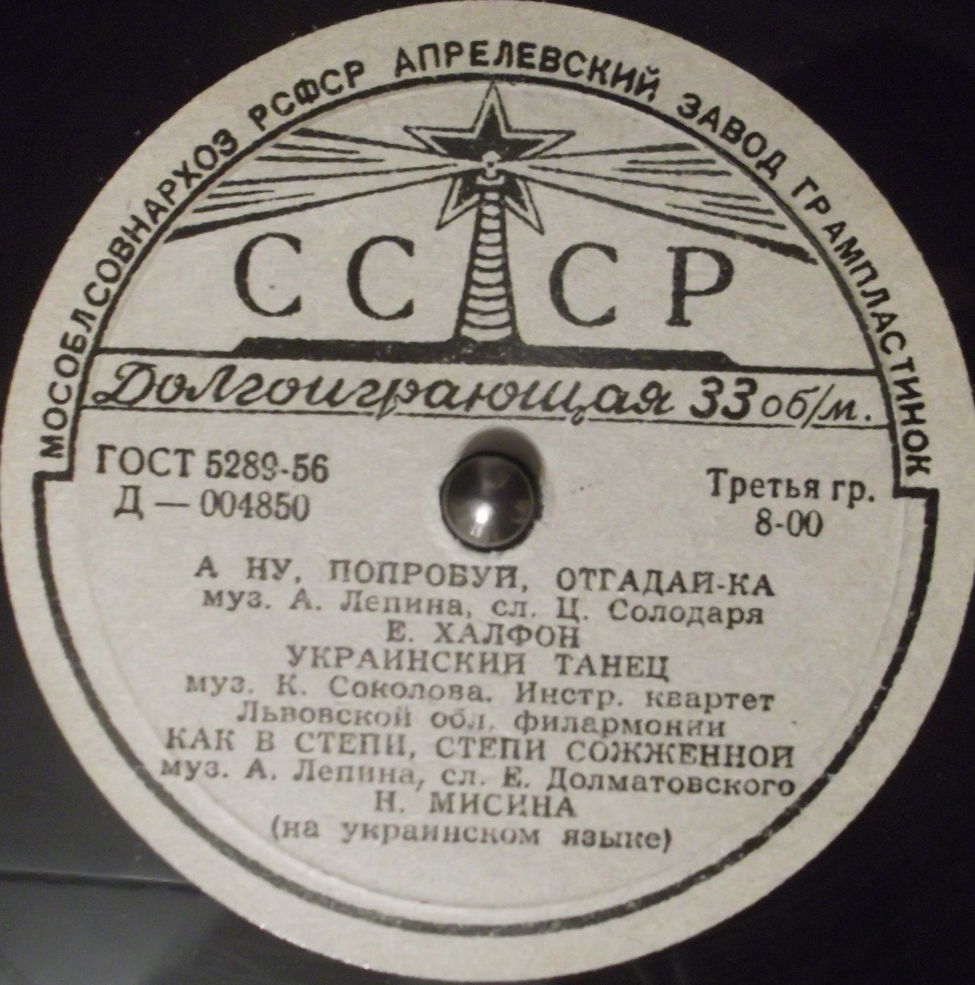 Украинские артисты эстрады
